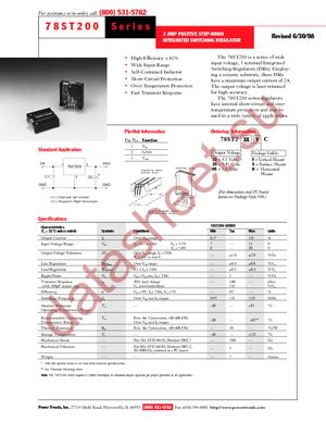 78ST205HC datasheet  